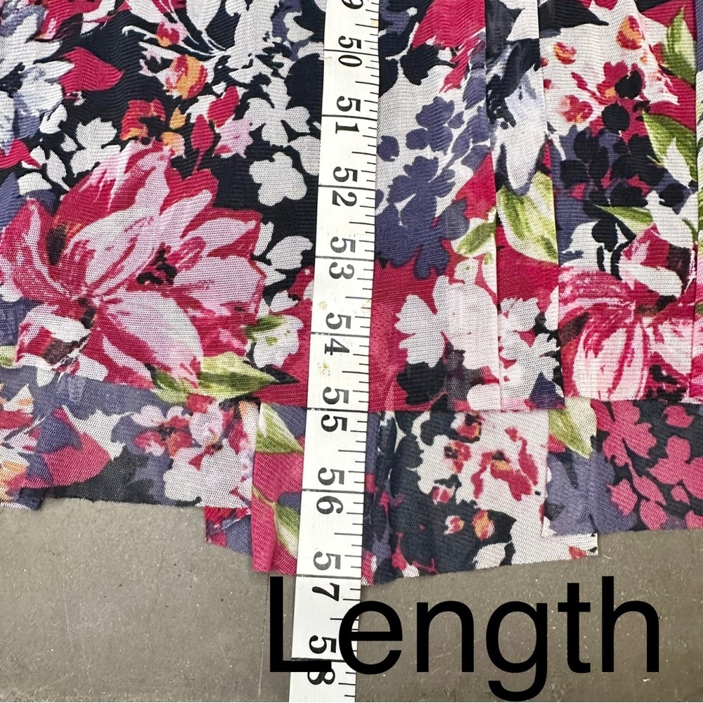 Maggy London Floral Cocktail Dress Sz12 - Picture 9 of 9